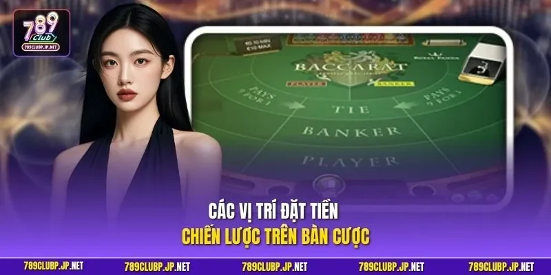 Các vị trí đặt tiền chiến lược trên bàn cược