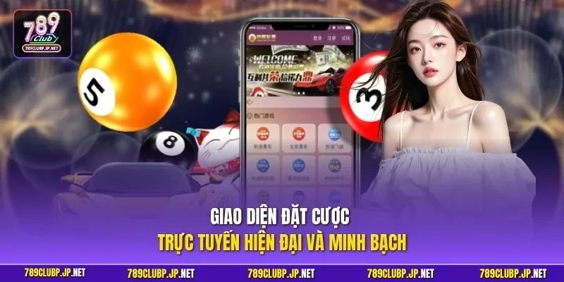 Giao diện đặt cược trực tuyến hiện đại và minh bạch